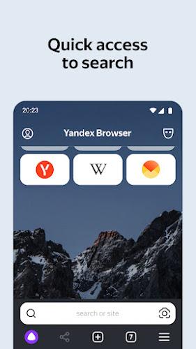 Yandex Browser with Protect  Screenshot 1