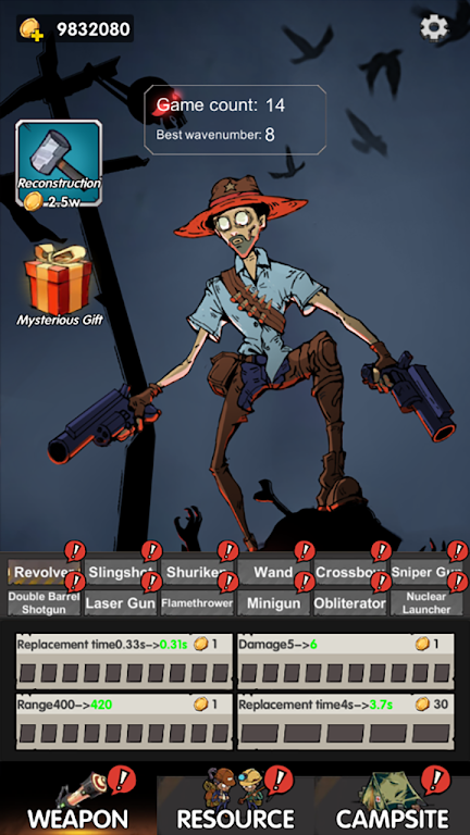 Zombie Rush:Tower Defense TD  Screenshot 1