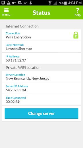 Private WiFi™ Mobile for AOL  Screenshot 4