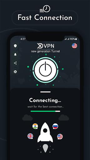 Xd VPN - Fast VPN & secure VPN  Screenshot 4