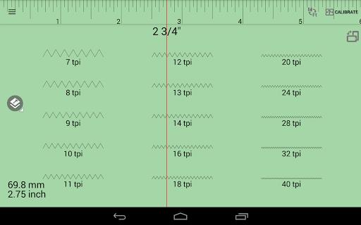 Thread pitch gauge  Screenshot 4