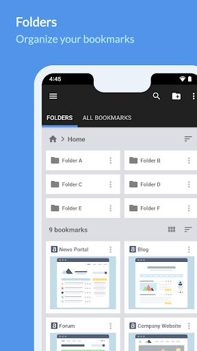 VisiMarks: Bookmark Manager  Screenshot 3