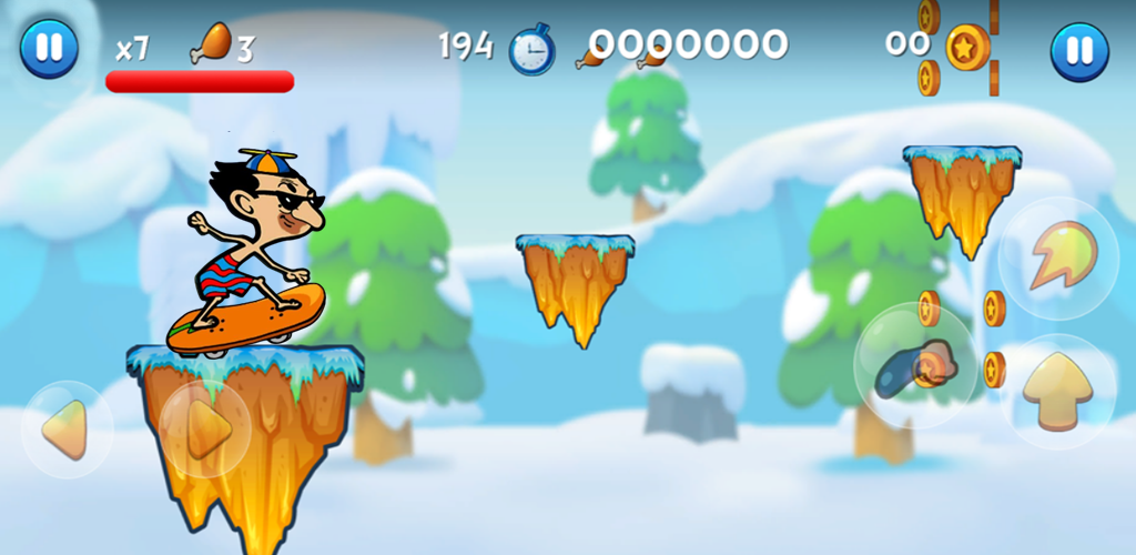 super Mr Bean Runner Jungle  Screenshot 3