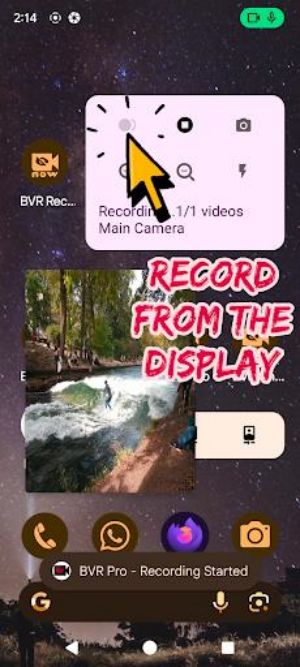 Background Video Recorder Pro  Screenshot 2