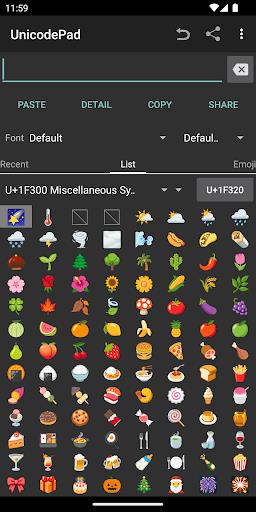 Unicode Pad  Screenshot 2