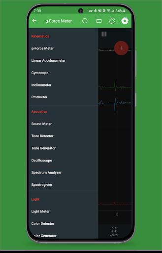 Physics Toolbox Sensor Suite  Screenshot 1