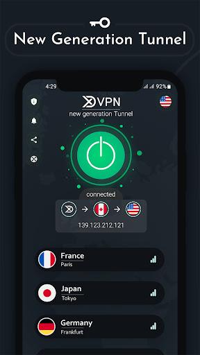 Xd VPN - Fast VPN & secure VPN  Screenshot 1