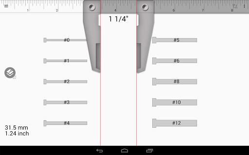 Thread pitch gauge  Screenshot 3