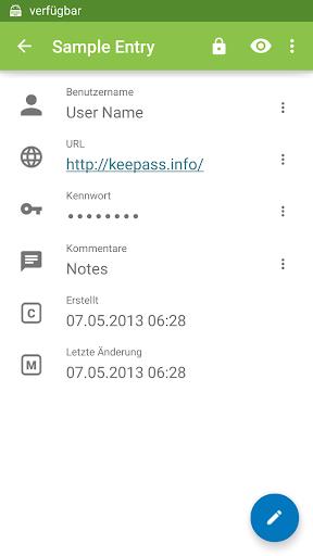 Keepass2Android Password Safe  Screenshot 2