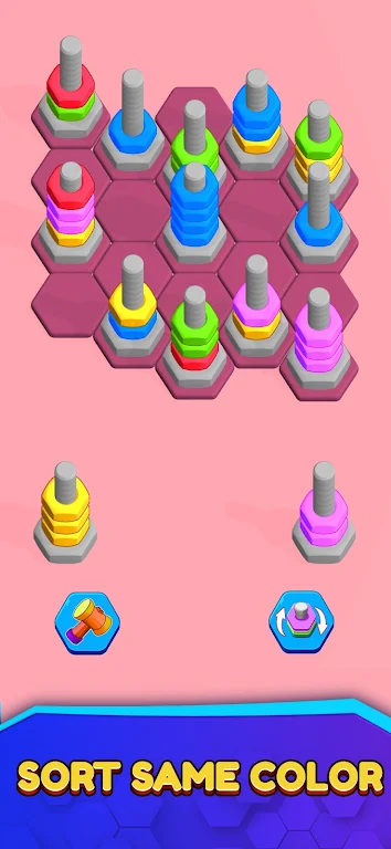 Nut Sort & Match  Screenshot 3