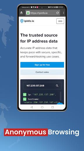 Lite - Secure VPN Browser  Screenshot 4