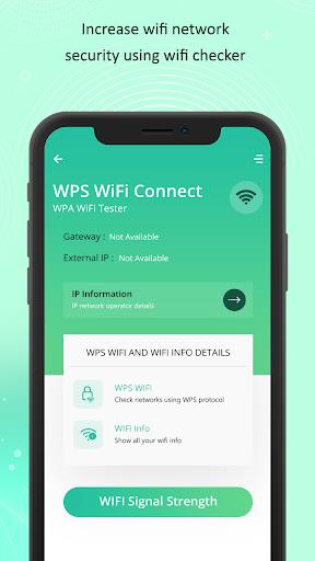 WPS WiFi Connect : WPA WiFi Te  Screenshot 3