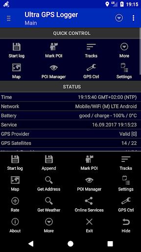 Ultra GPS Logger Lite  Screenshot 3