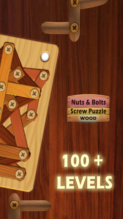 Nuts & Bolts Screw Puzzle Wood  Screenshot 4