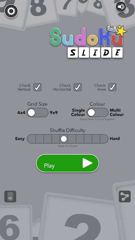 SudokuSlide  Screenshot 1