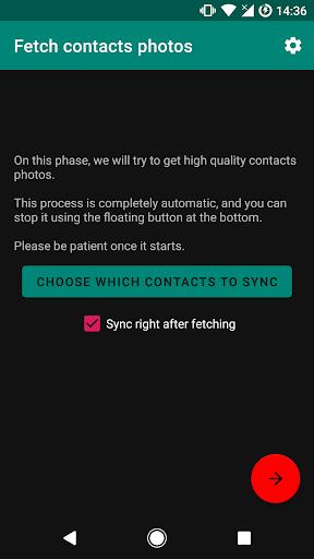 Contacts Sync (requires ROOT)  Screenshot 2