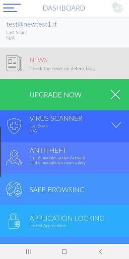 Defenx Security Suite  Screenshot 1