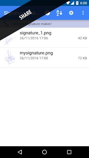 Signature Maker  Screenshot 3