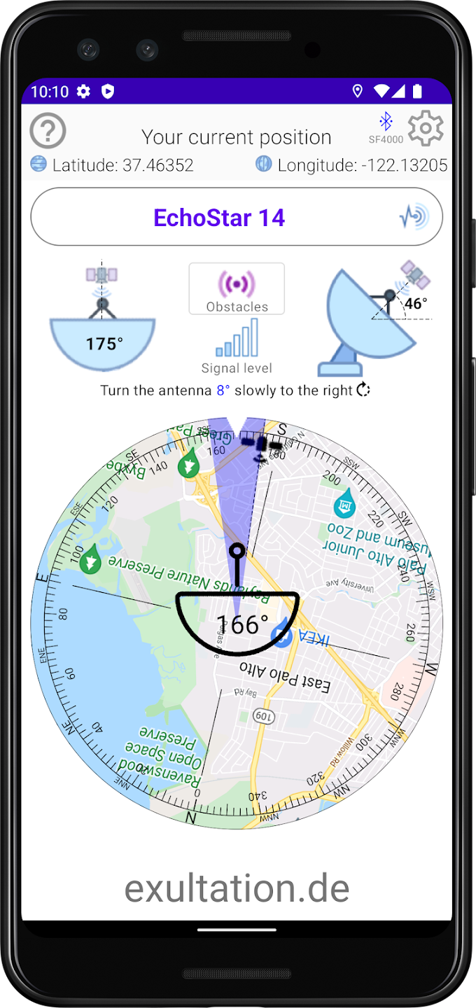 Satellite Finder (DishAligner)  Screenshot 3