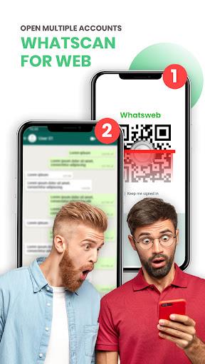 Clone Chat, Dual Chat QR Scan  Screenshot 2