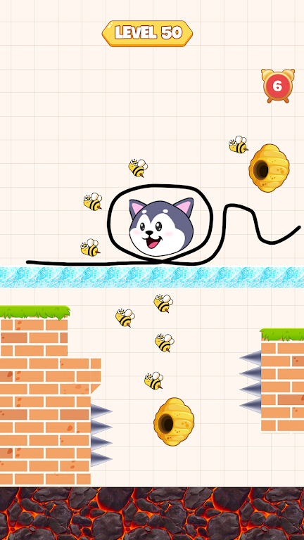 Save The Dog: Dog vs Bee  Screenshot 4