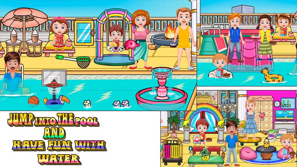 My Family Town : Resturant  Screenshot 4