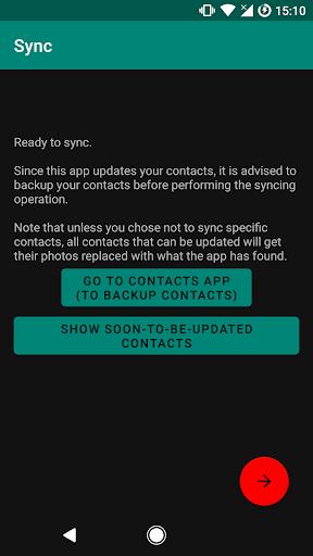 Contacts Sync (requires ROOT)  Screenshot 3