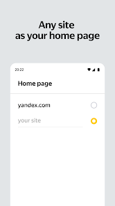 Yandex Browser Screenshot 1