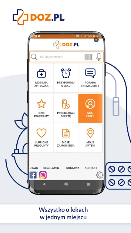 DOZ.pl - wszystko o lekach  Screenshot 1