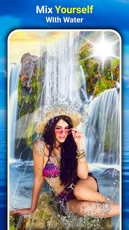 Waterfall Photo Frames Editor  Screenshot 4