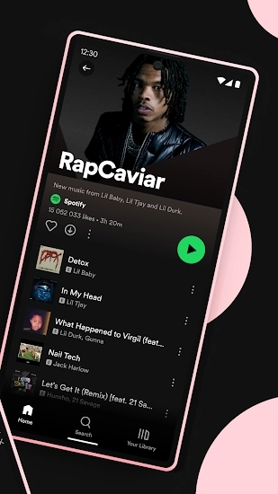 Spotify Listen to new music podcasts and songs  Screenshot 2