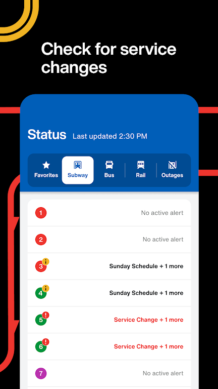 The Official MTA App  Screenshot 4