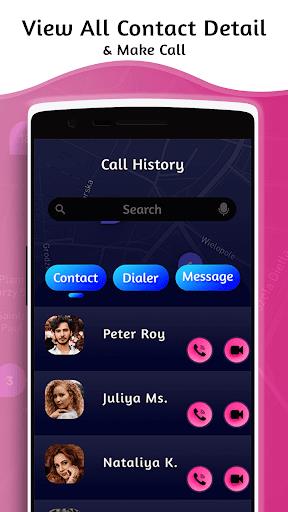 Call history : any number deta  Screenshot 1