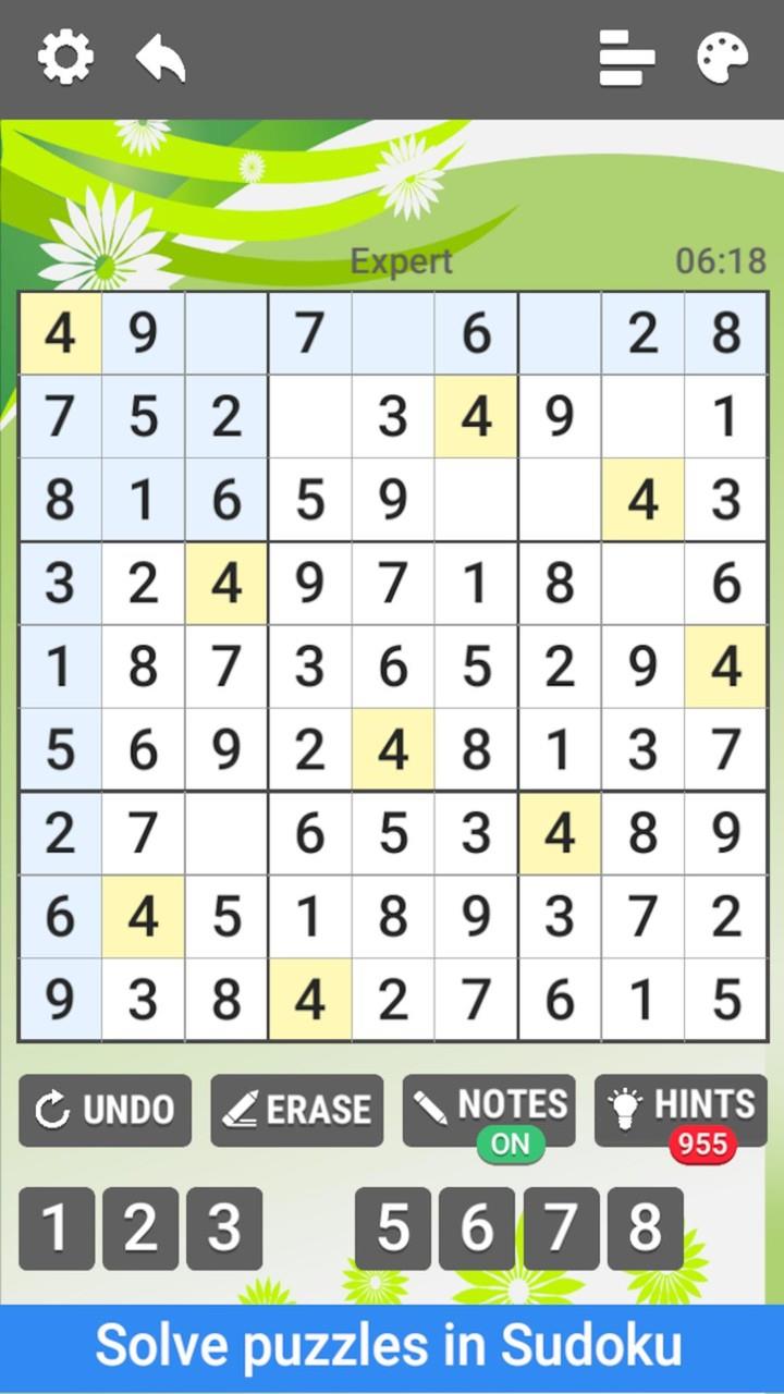 Sudoku Puzzle - Brain Teaser  Screenshot 4