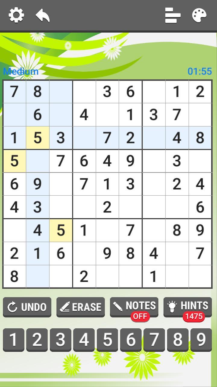 Sudoku Puzzle - Brain Teaser  Screenshot 1