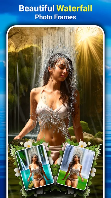 Waterfall Photo Frames Editor  Screenshot 3