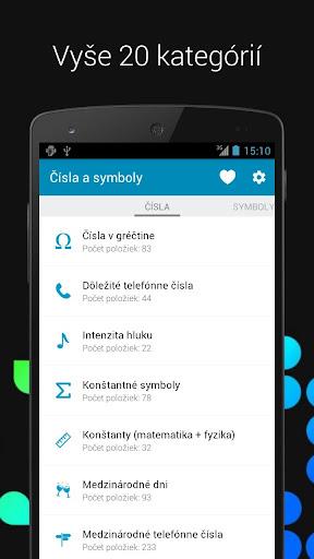 Čísla a symboly  Screenshot 1