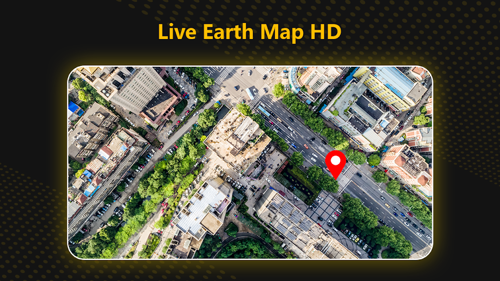 Live Earth Map & Route Planner  Screenshot 1