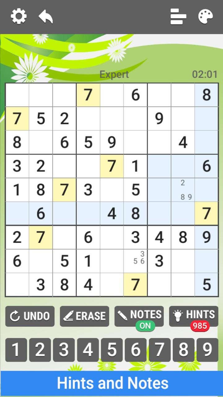 Sudoku Puzzle - Brain Teaser  Screenshot 2