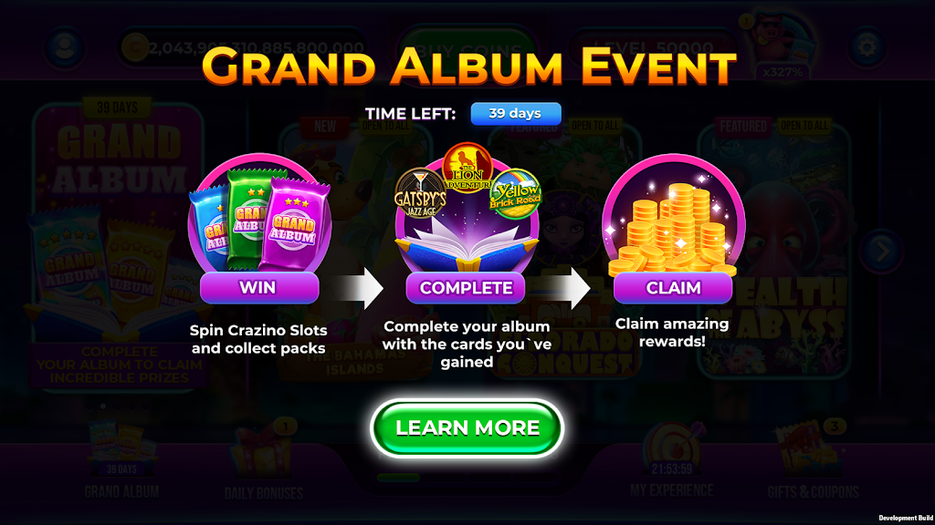 Crazino Slots 2.0:Vegas Games  Screenshot 2