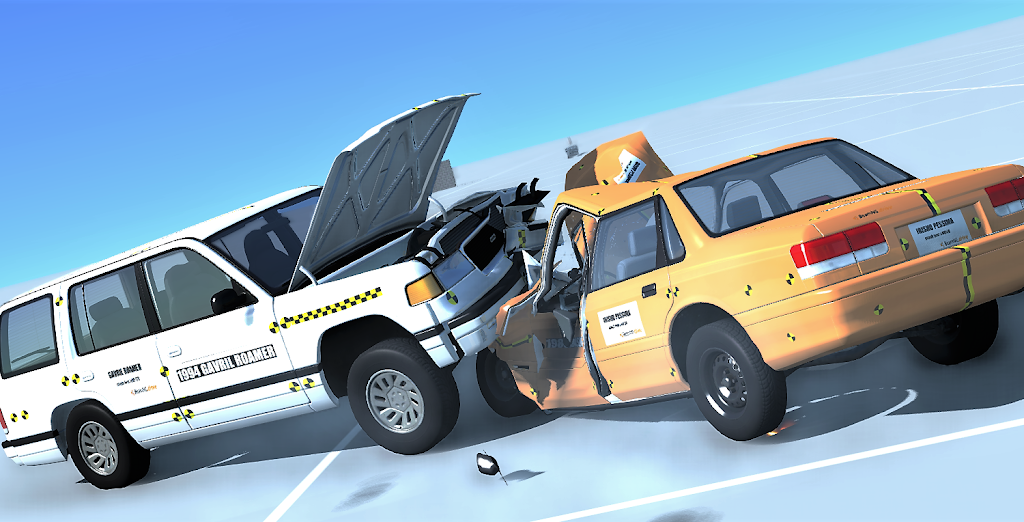 Taxi Crash Car Game Simulation  Screenshot 3