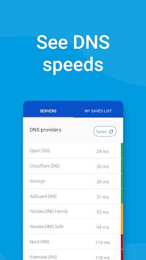 DNS Changer - Fast and Secure  Screenshot 2