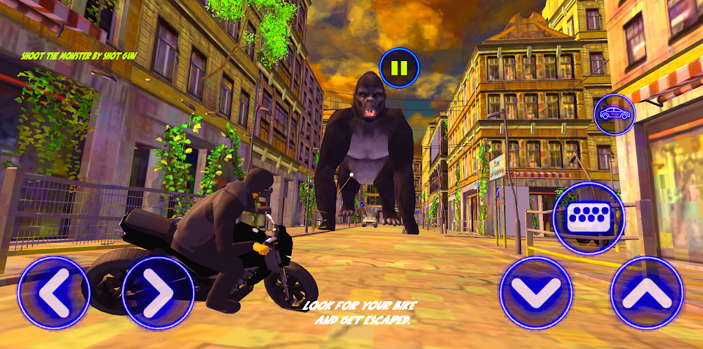 Gorilla Kong Kaiju City Beasts  Screenshot 4