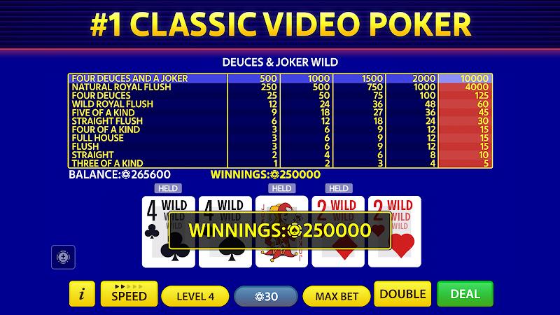 Poker & Video Poker: Pokerist  Screenshot 2