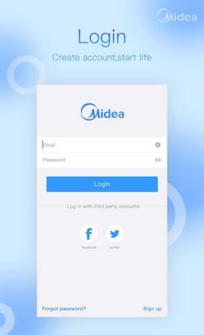 Midea Air  Screenshot 1