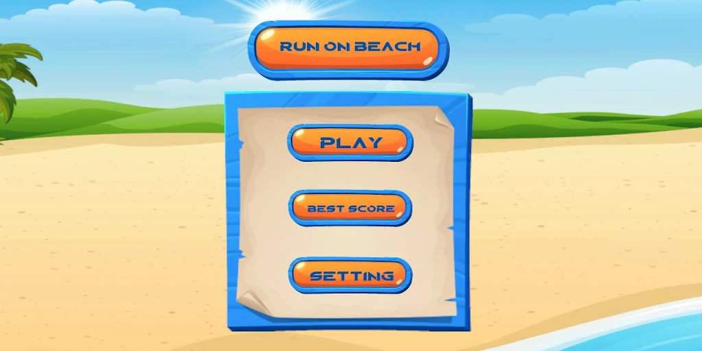 Run On Beach  Screenshot 1