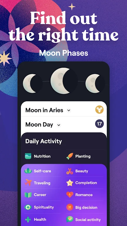 Moonly Moon Phase Calendar Cycles and Astrology  Screenshot 3