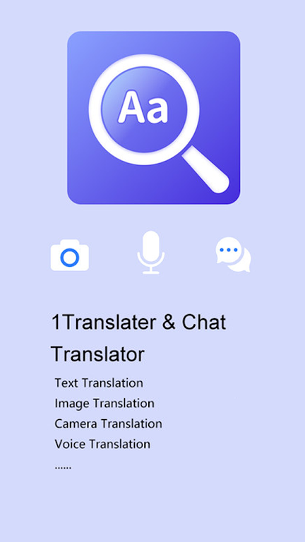 1 Translate & Chat Translator  Screenshot 1