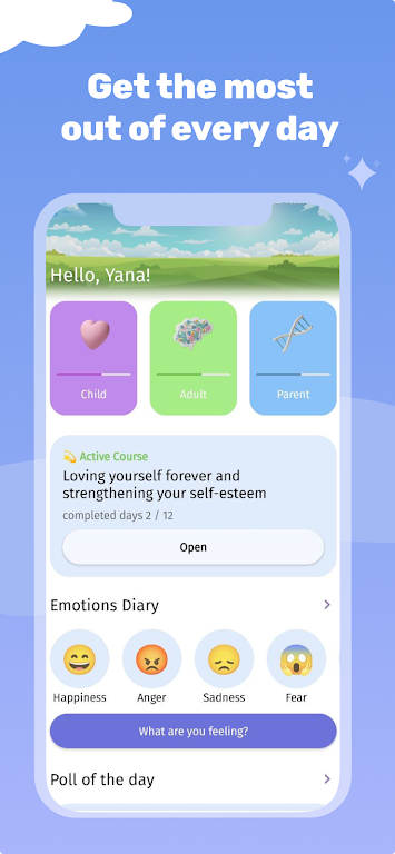 Emotions Diary and Mindfulness  Screenshot 3