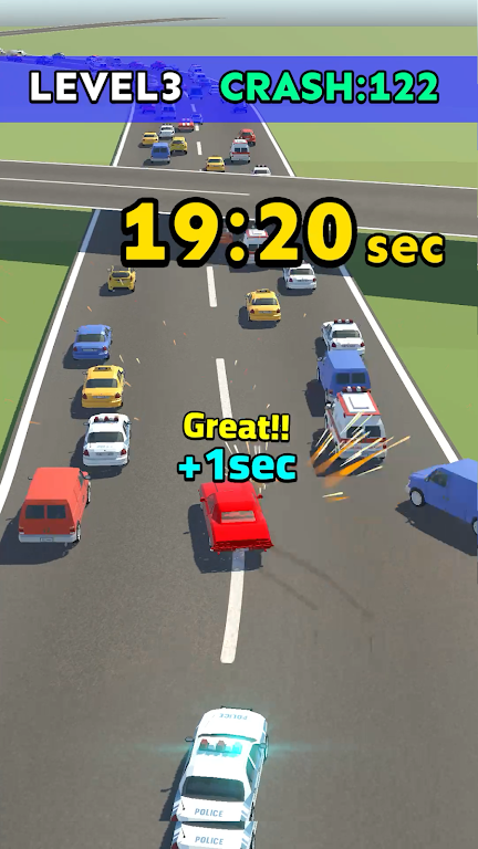 Car Chase And Crash Run  Screenshot 4